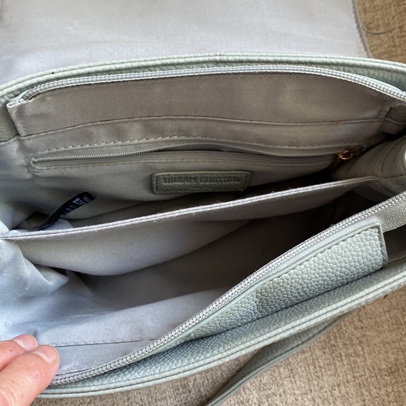 Dream Control New York bow crossbody bag grey. - Picture 3 of 11